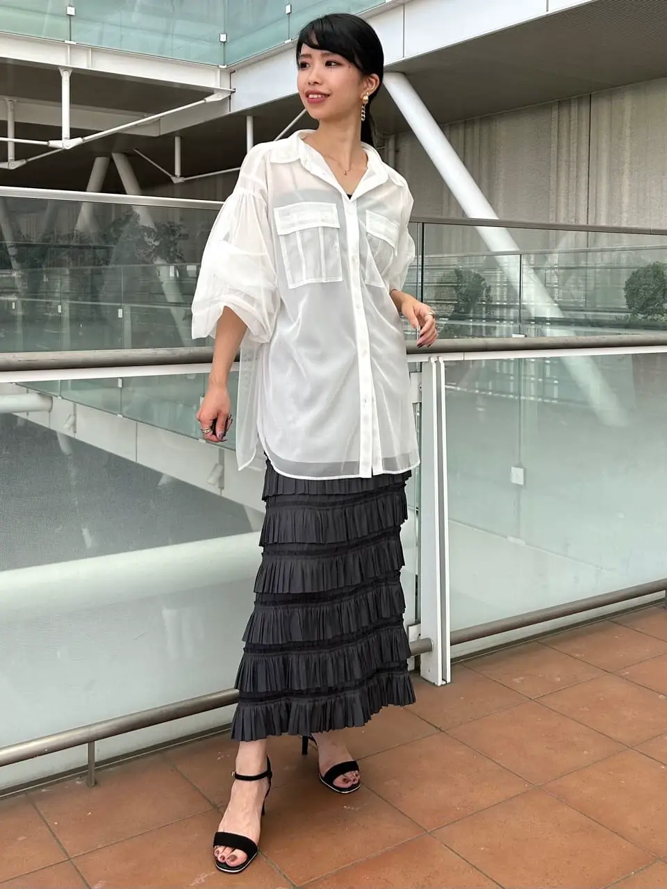 GRACE CONTINENTAL FUKUSHIMA YURIE コーディネート画像