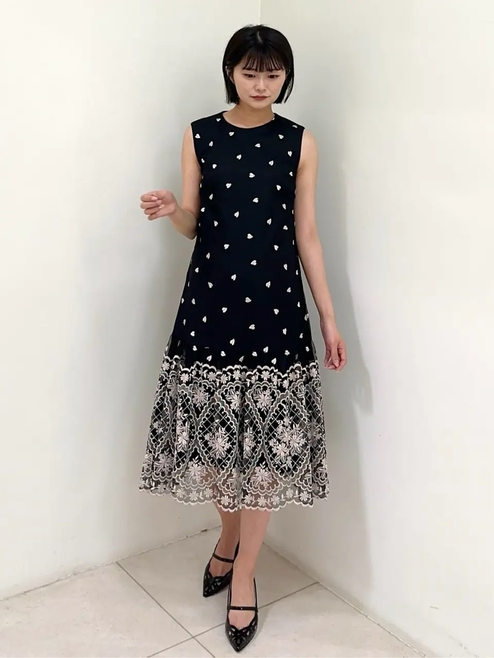 GRACE CONTINENTAL MORITA AI コーディネート画像