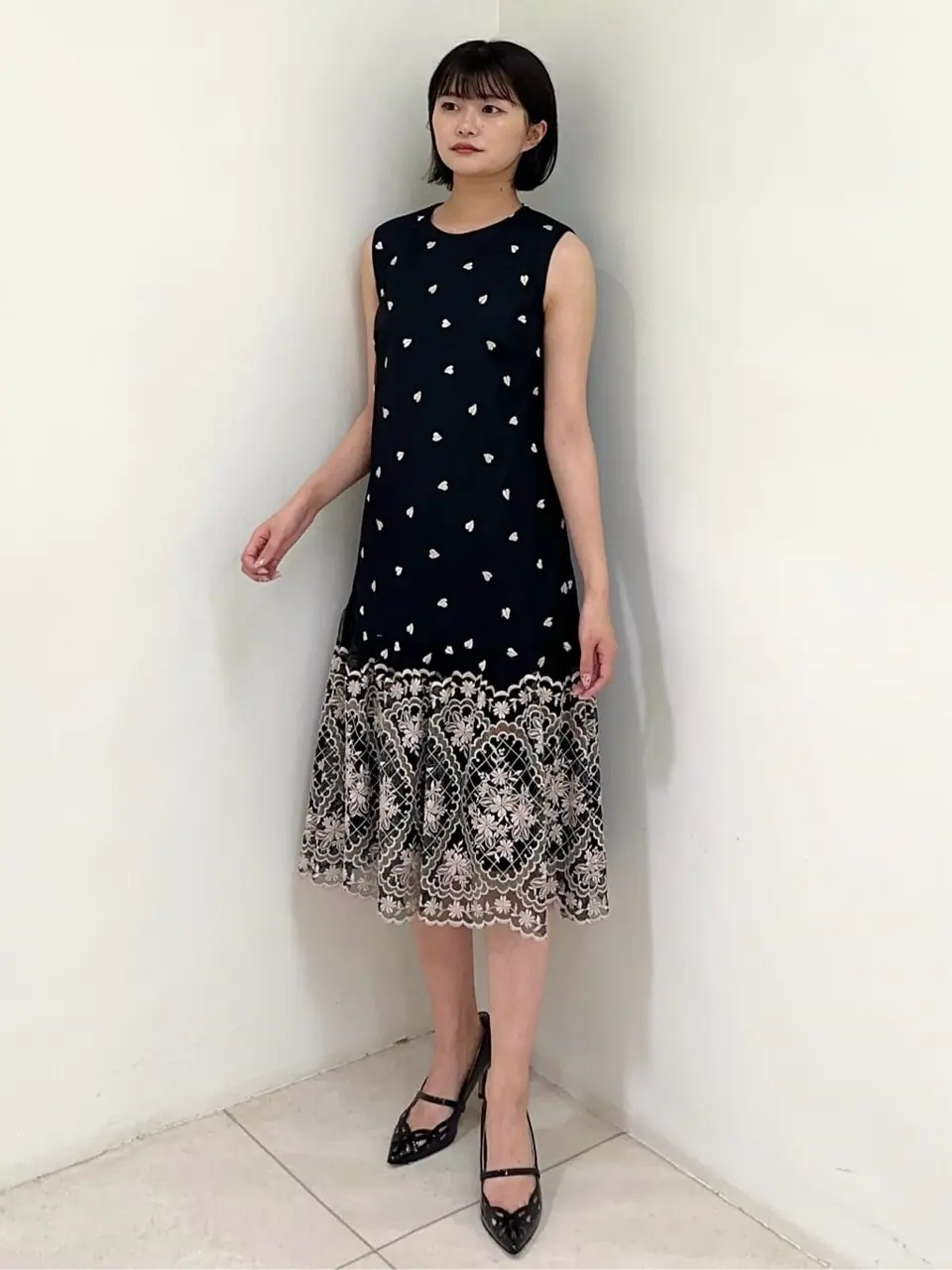 GRACE CONTINENTAL MORITA AI コーディネート画像