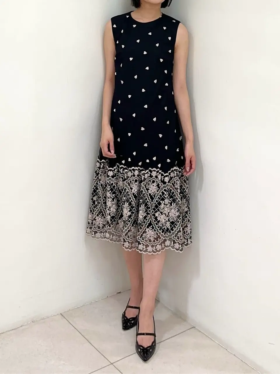 GRACE CONTINENTAL MORITA AI コーディネート画像