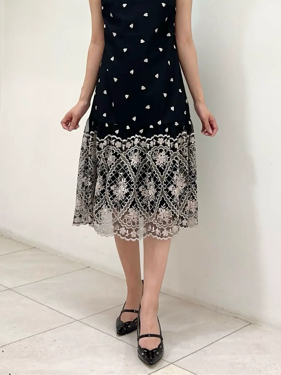 GRACE CONTINENTAL MORITA AI コーディネート画像