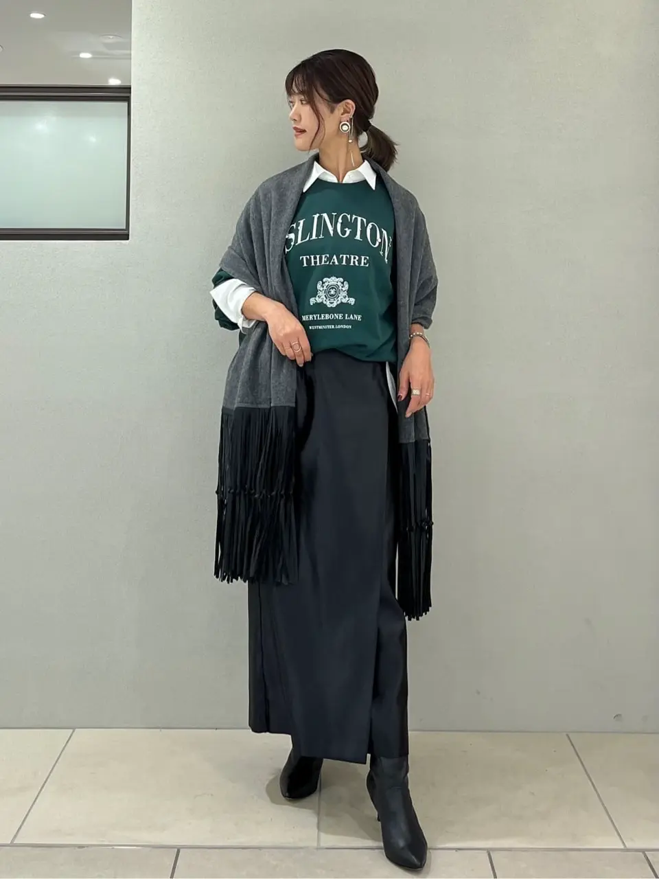 GRACE CONTINENTAL A.Kameyama コーディネート画像