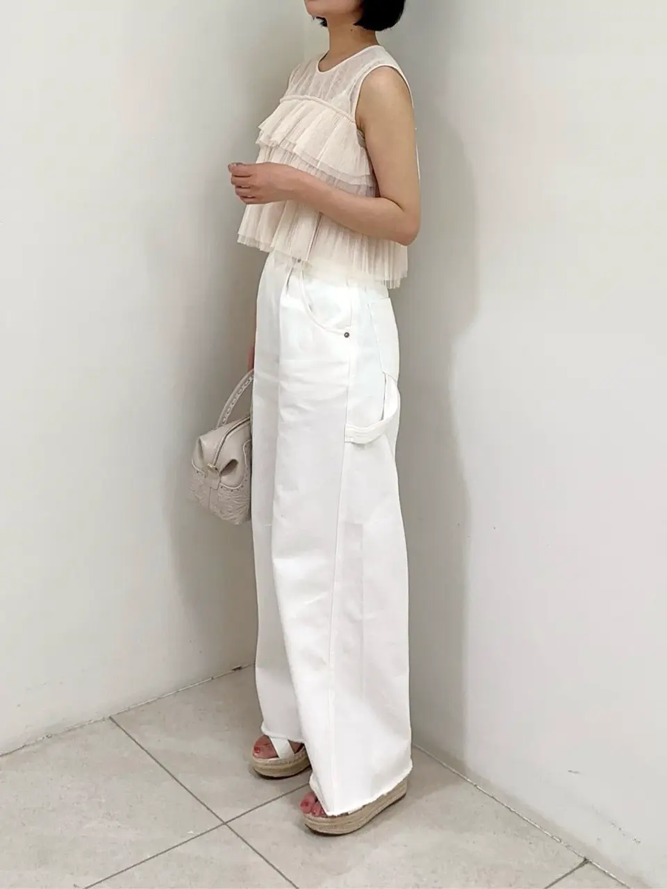 GRACE CONTINENTAL MORITA AI コーディネート画像