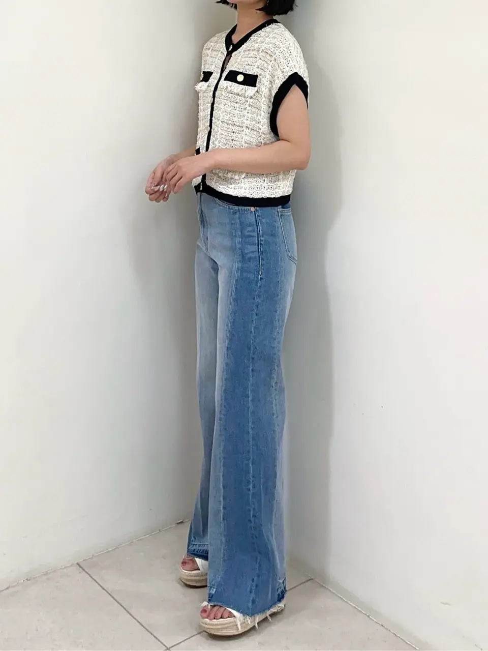 GRACE CONTINENTAL MORITA AI コーディネート画像