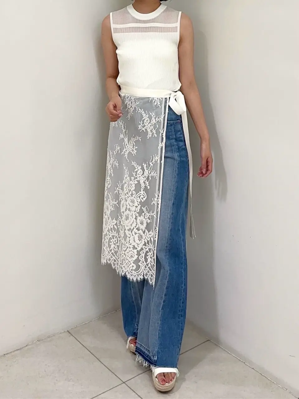 GRACE CONTINENTAL MORITA AI コーディネート画像