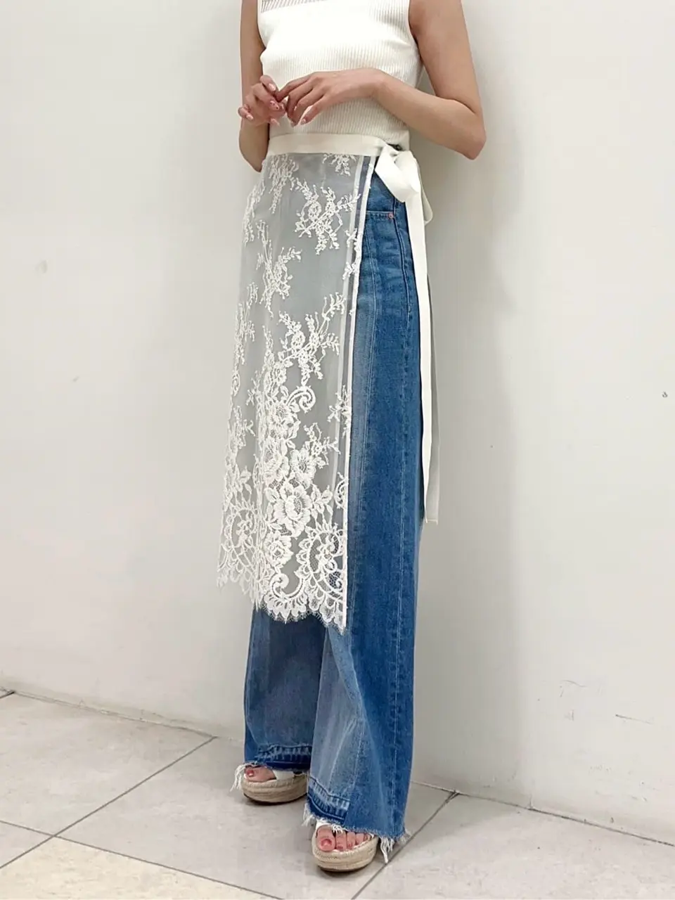 GRACE CONTINENTAL MORITA AI コーディネート画像