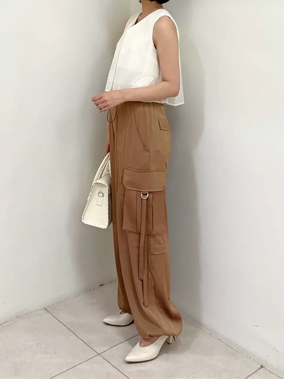 GRACE CONTINENTAL MORITA AI コーディネート画像