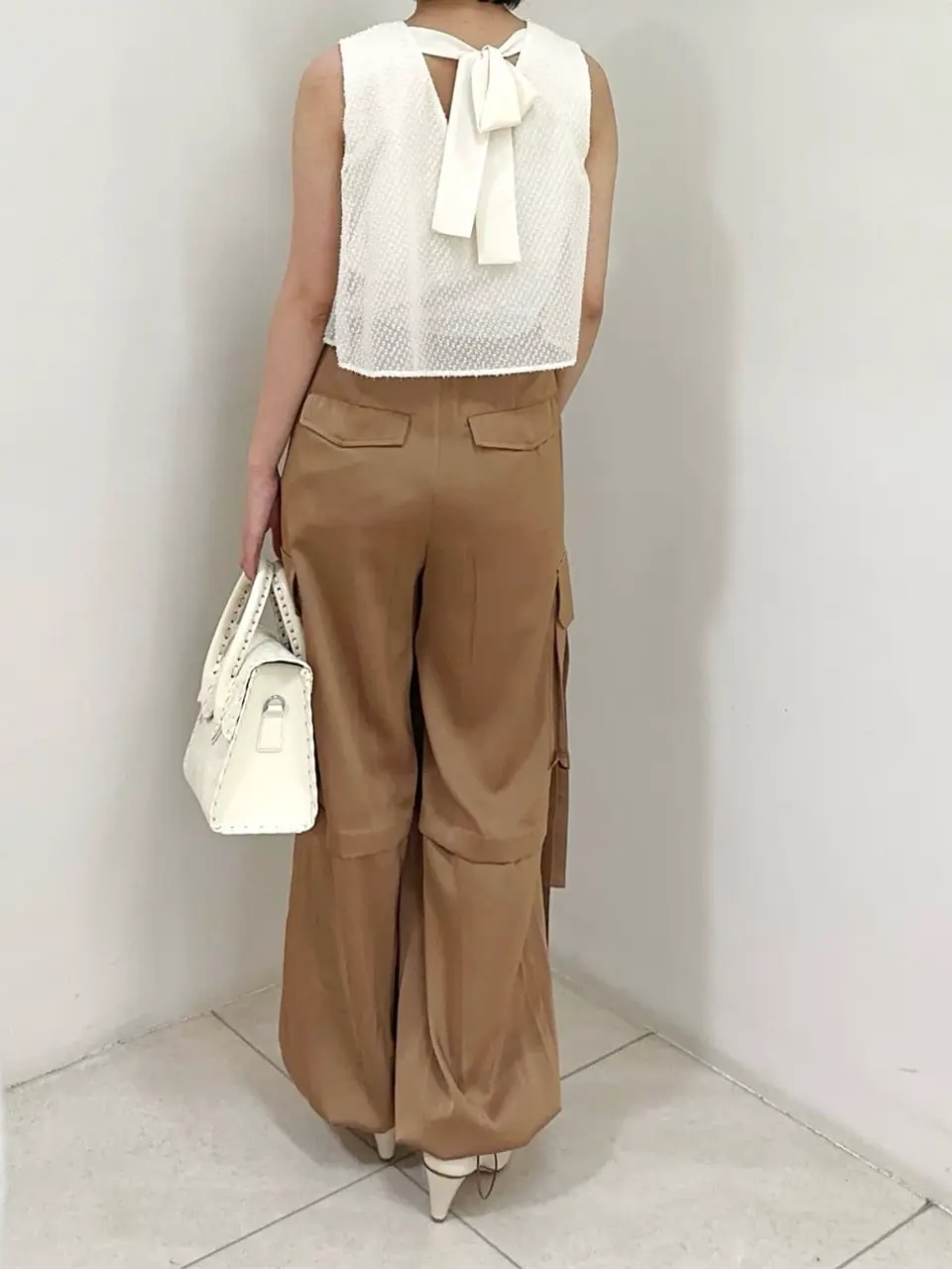 GRACE CONTINENTAL MORITA AI コーディネート画像