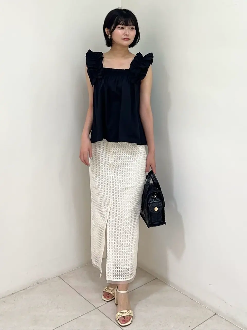 GRACE CONTINENTAL MORITA AI コーディネート画像