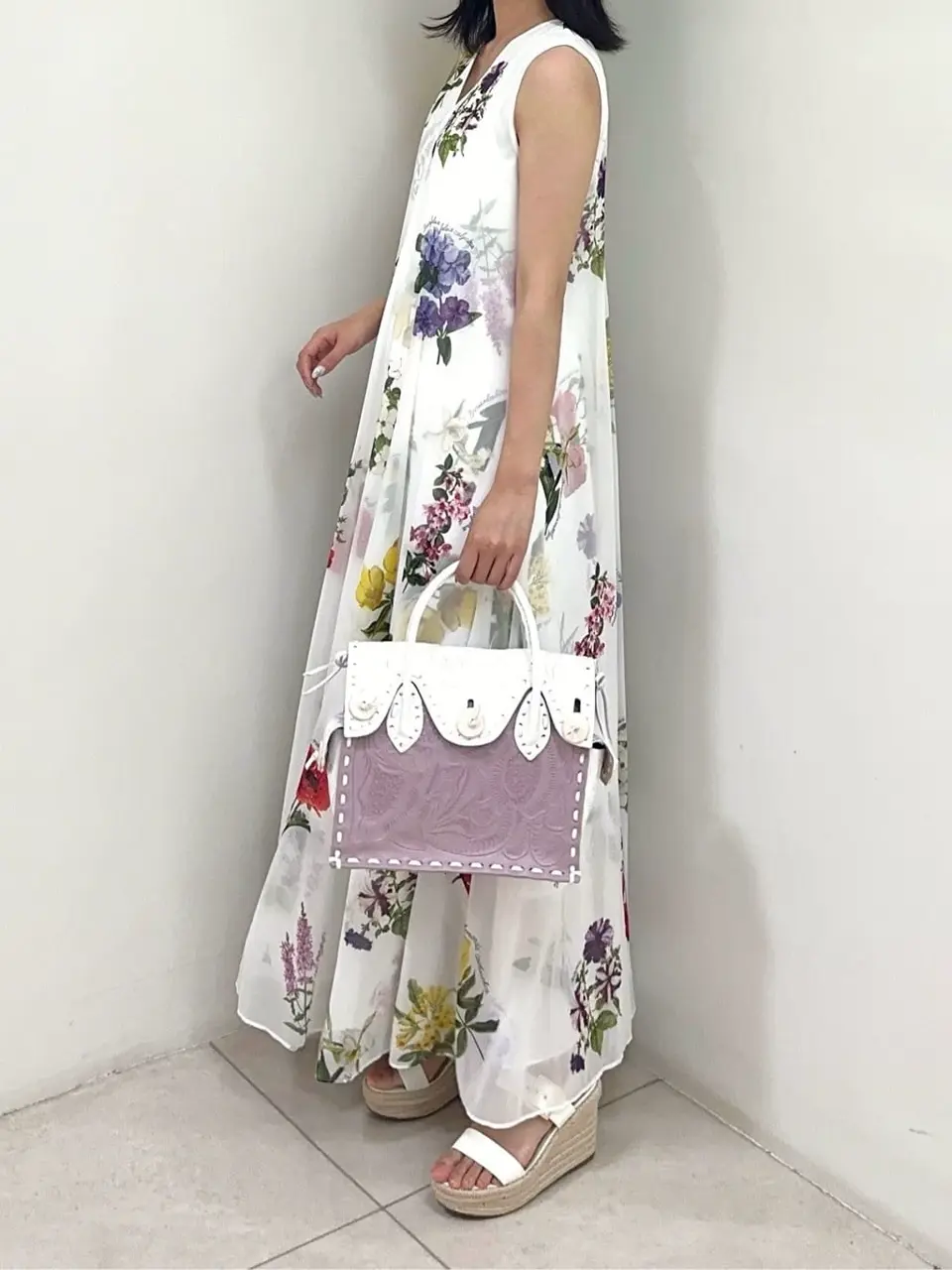 GRACE CONTINENTAL MORITA AI コーディネート画像