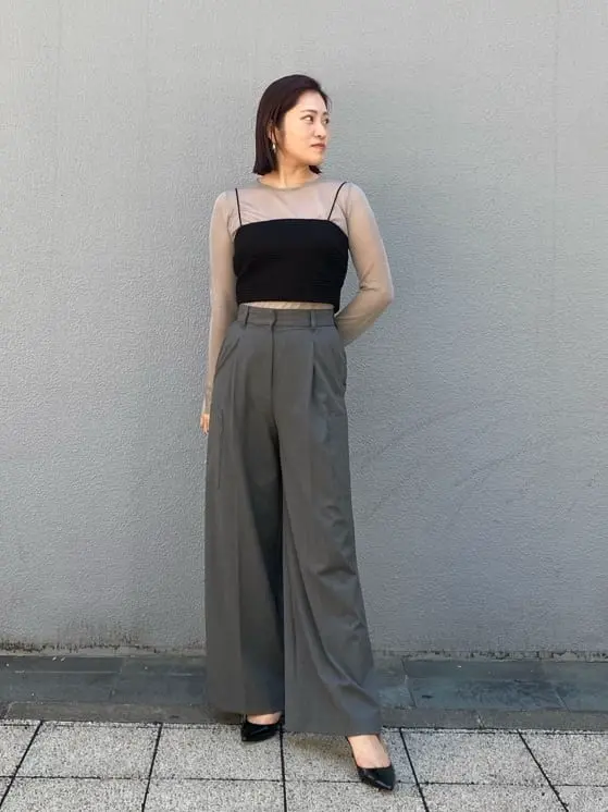 GRACE CONTINENTAL miyata コーディネート画像