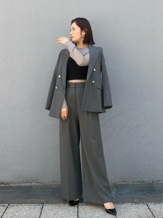 GRACE CONTINENTAL miyata コーディネート画像