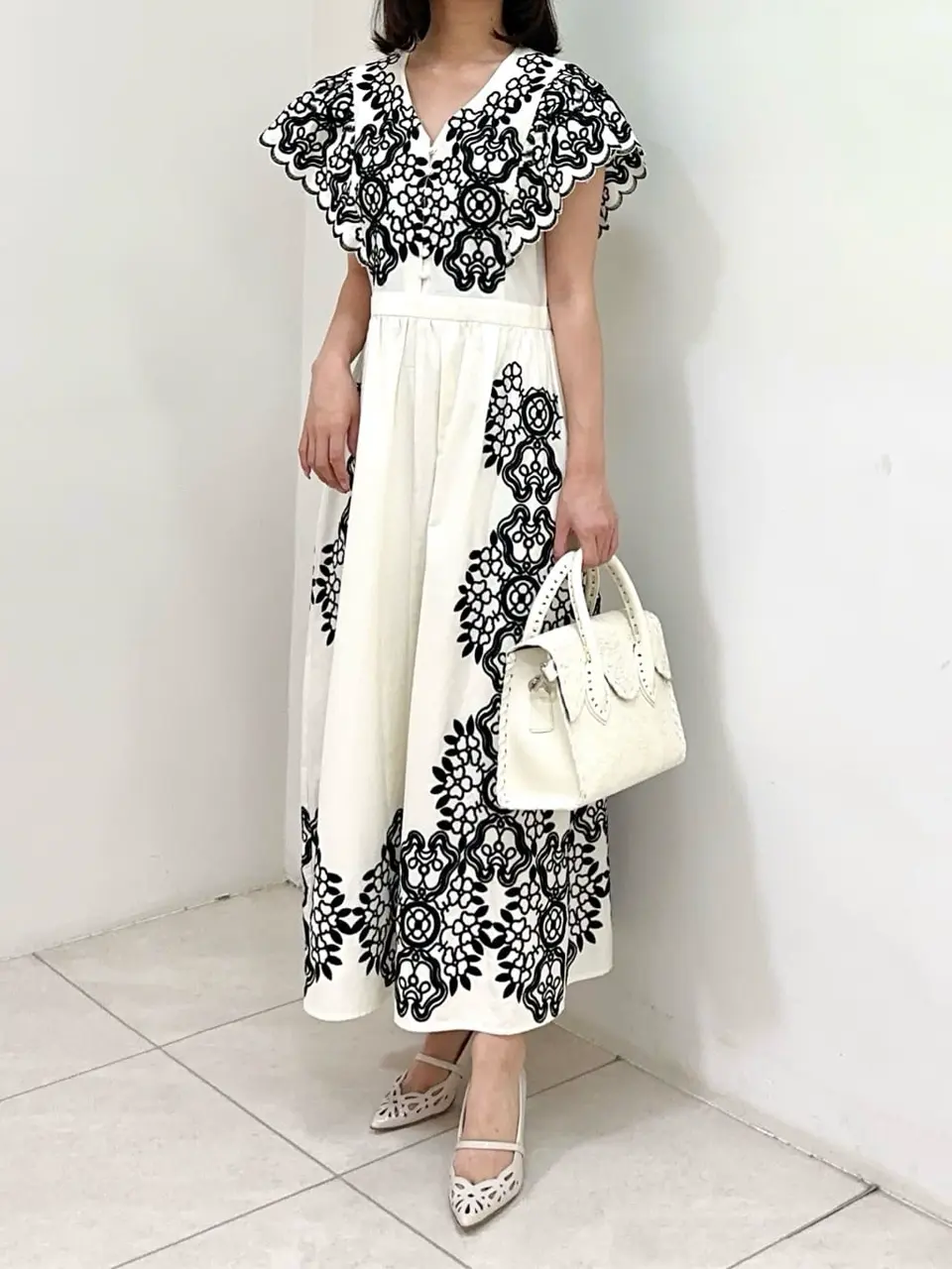 GRACE CONTINENTAL MORITA AI コーディネート画像