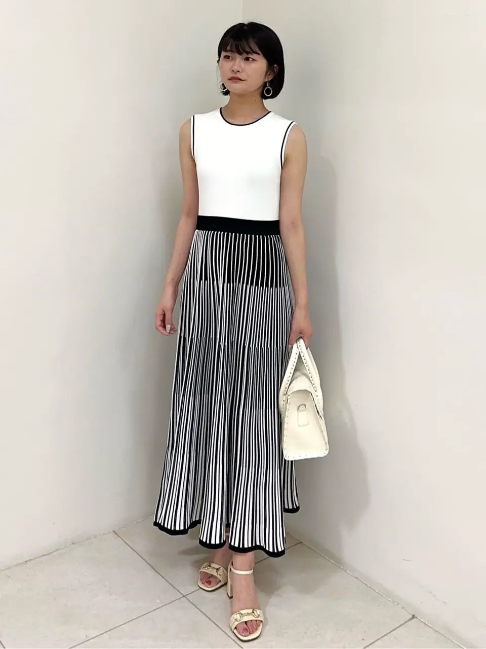 GRACE CONTINENTAL MORITA AI コーディネート画像