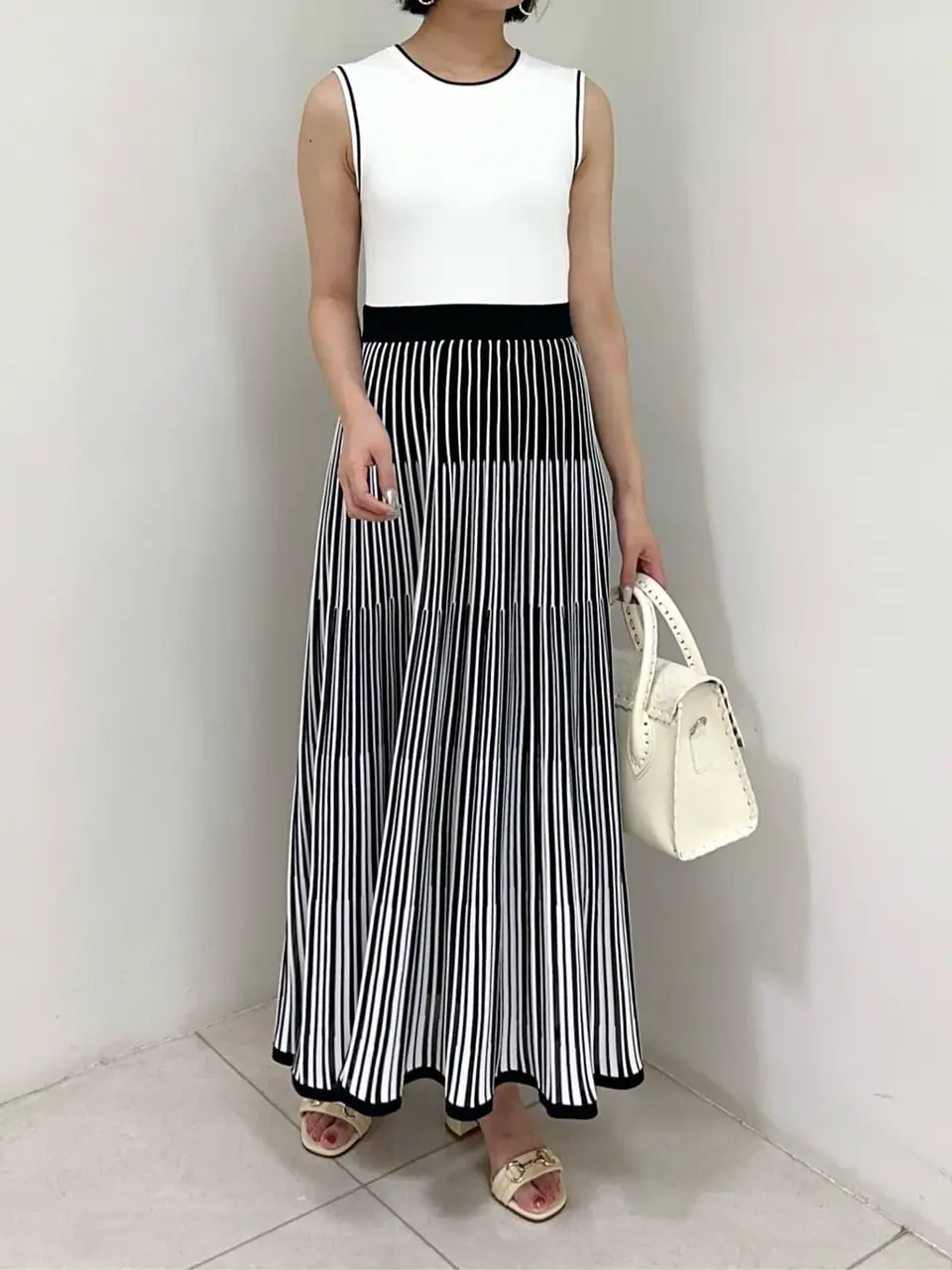 GRACE CONTINENTAL MORITA AI コーディネート画像