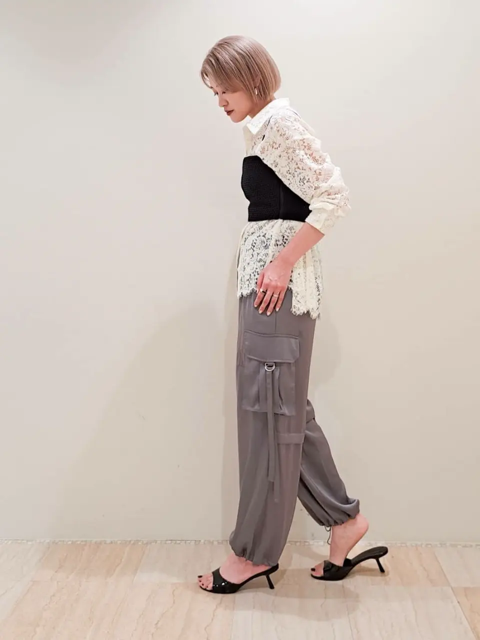 GRACE CONTINENTAL 今野　志保 コーディネート画像