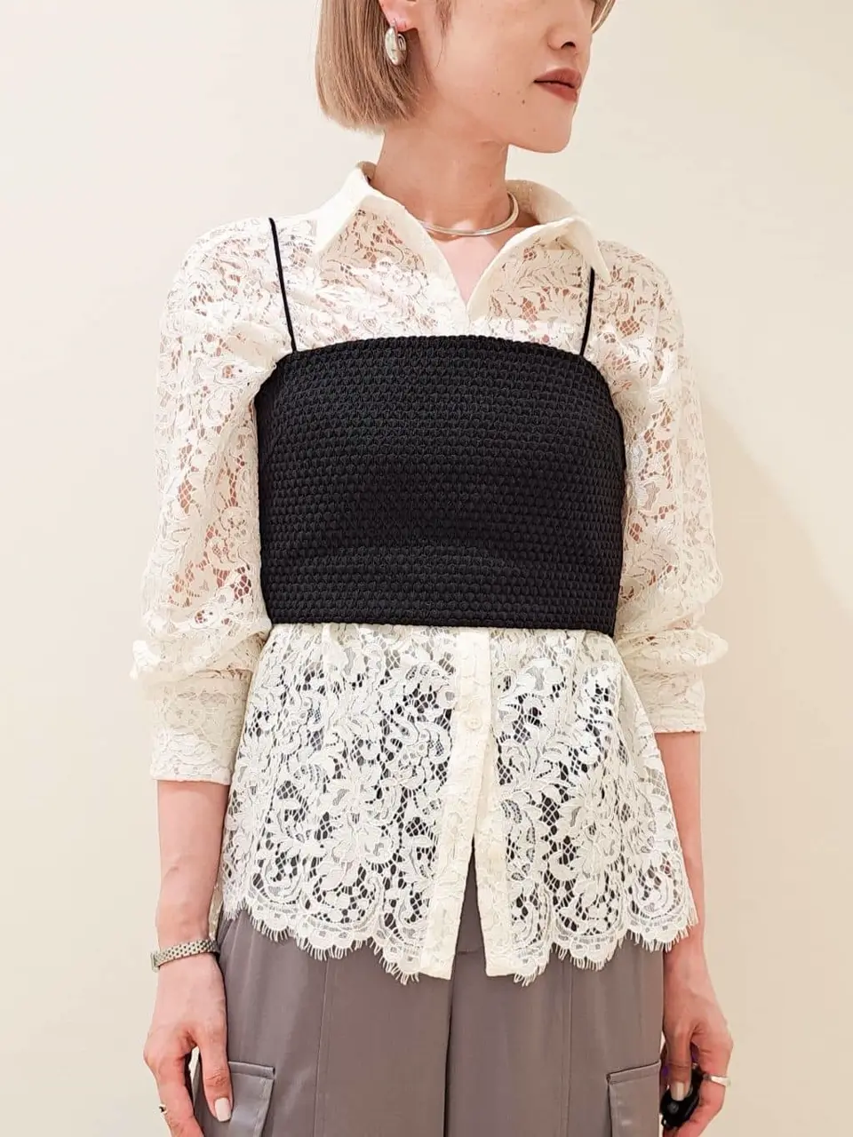 GRACE CONTINENTAL 今野　志保 コーディネート画像