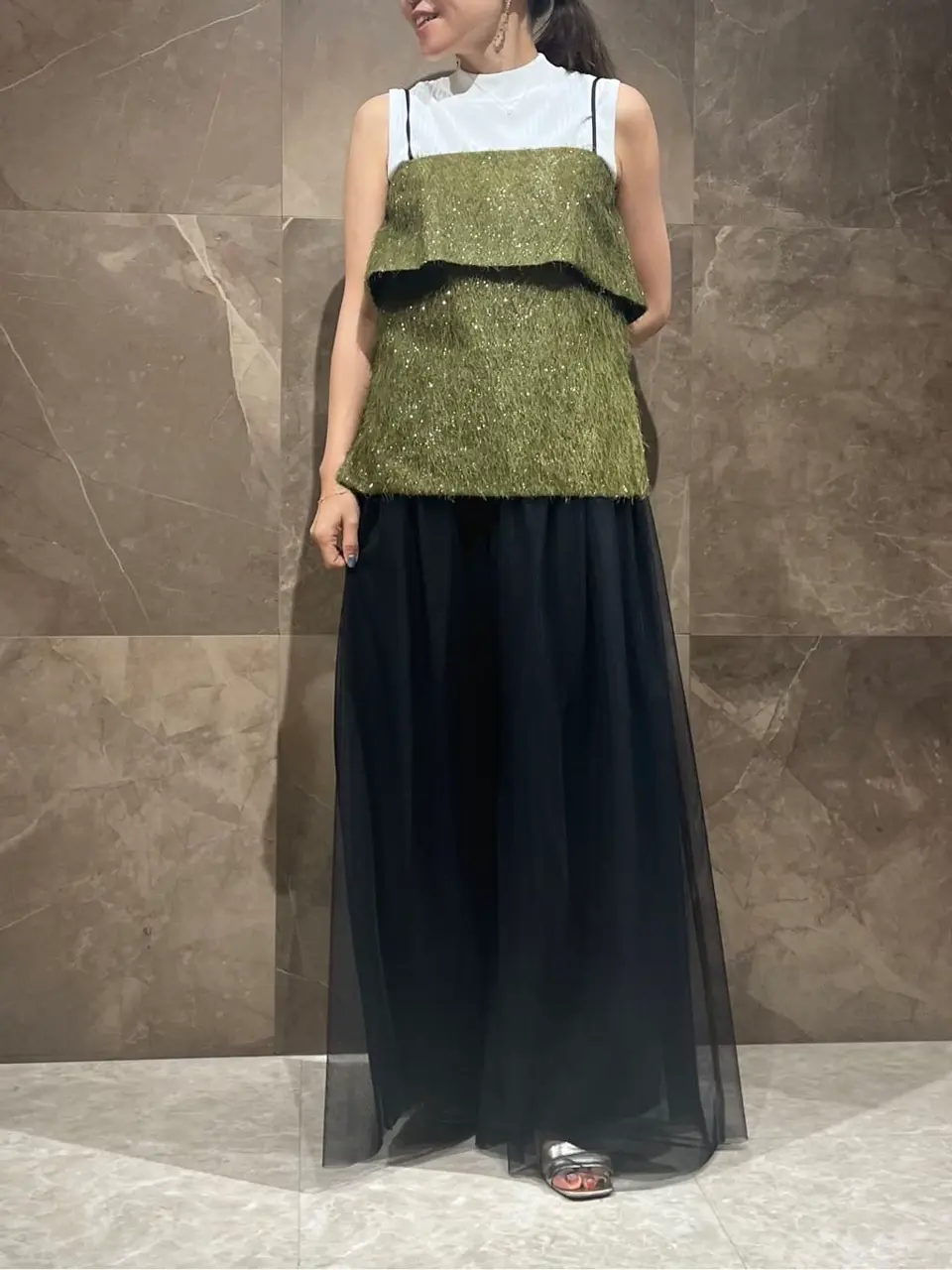 GRACE CONTINENTAL 穐山　香織 コーディネート画像