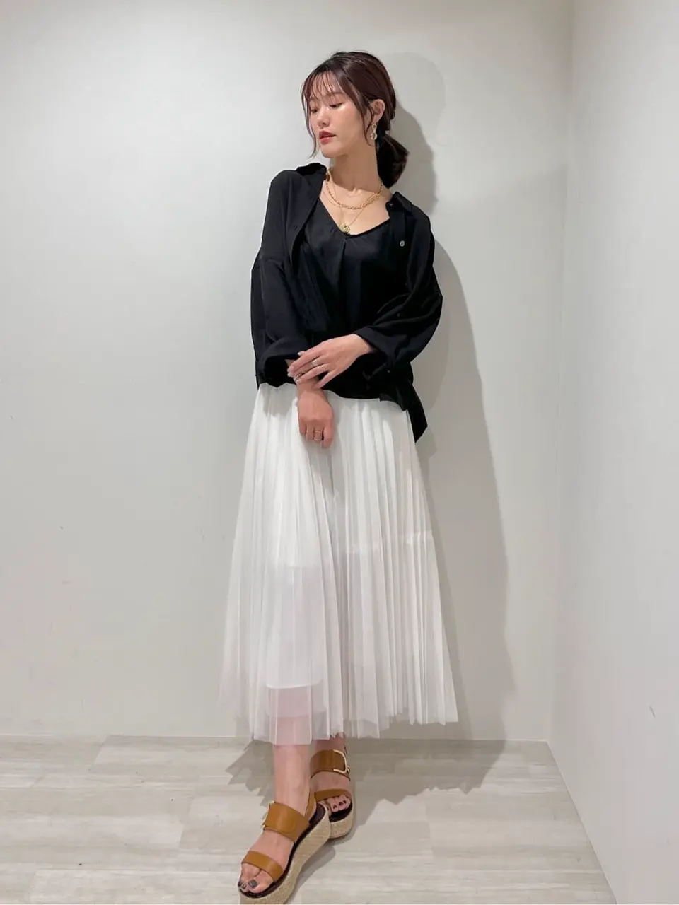 GRACE CONTINENTAL A.Kameyama コーディネート画像