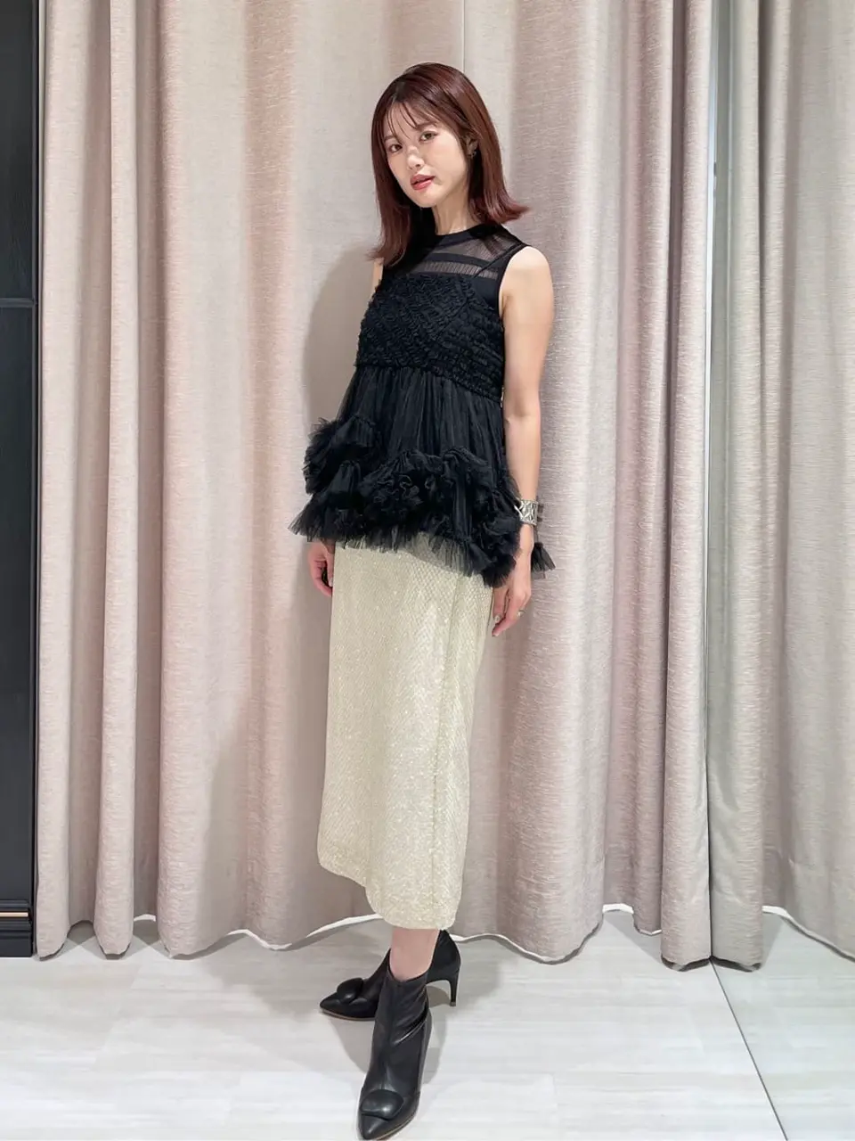 GRACE CONTINENTAL A.Kameyama コーディネート画像