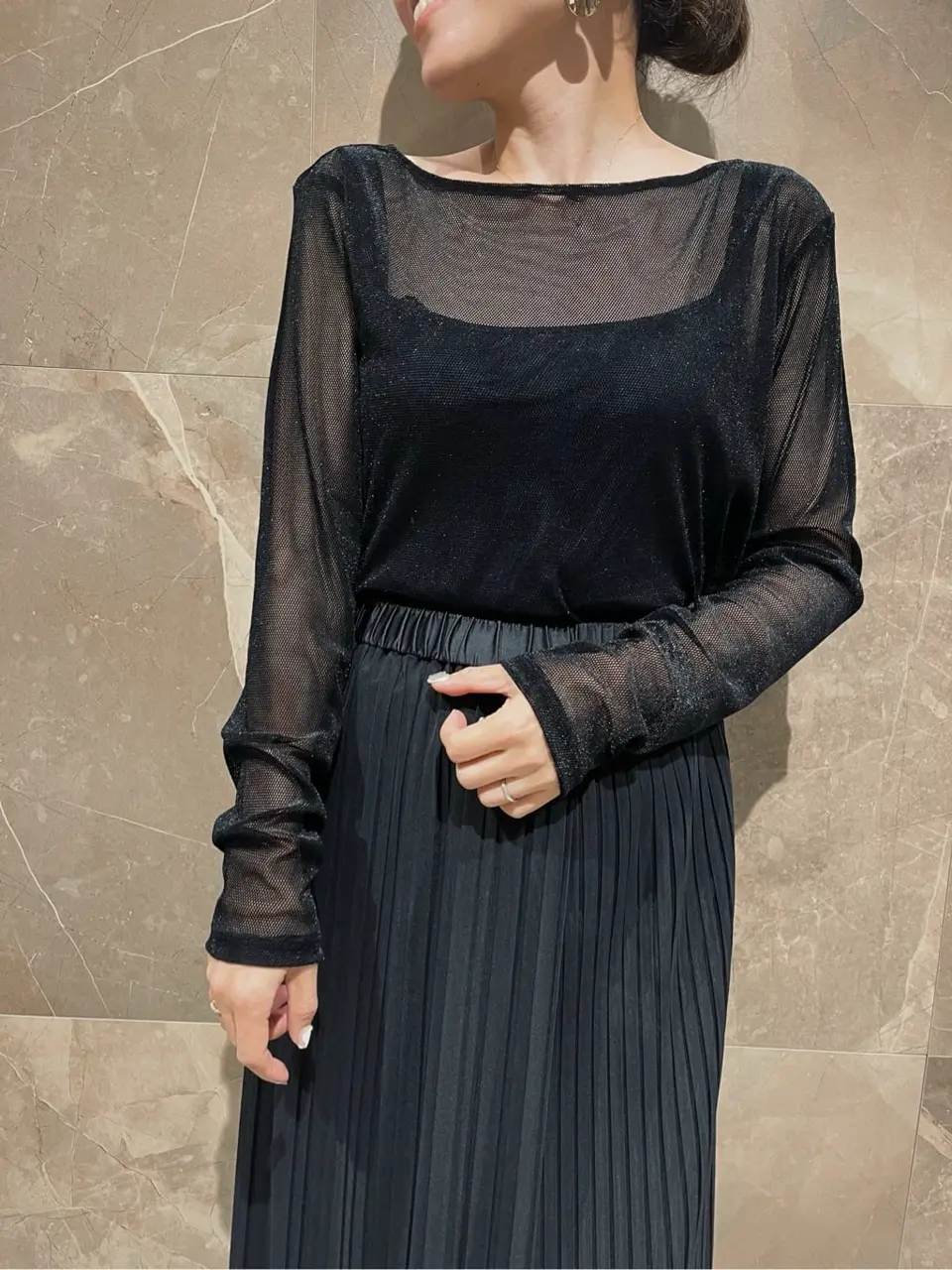 GRACE CONTINENTAL 穐山　香織 コーディネート画像