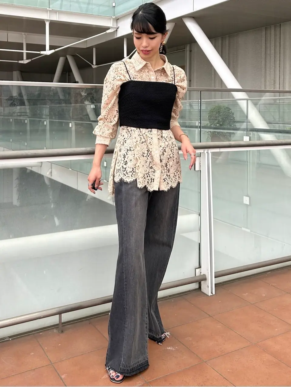 GRACE CONTINENTAL FUKUSHIMA YURIE コーディネート画像