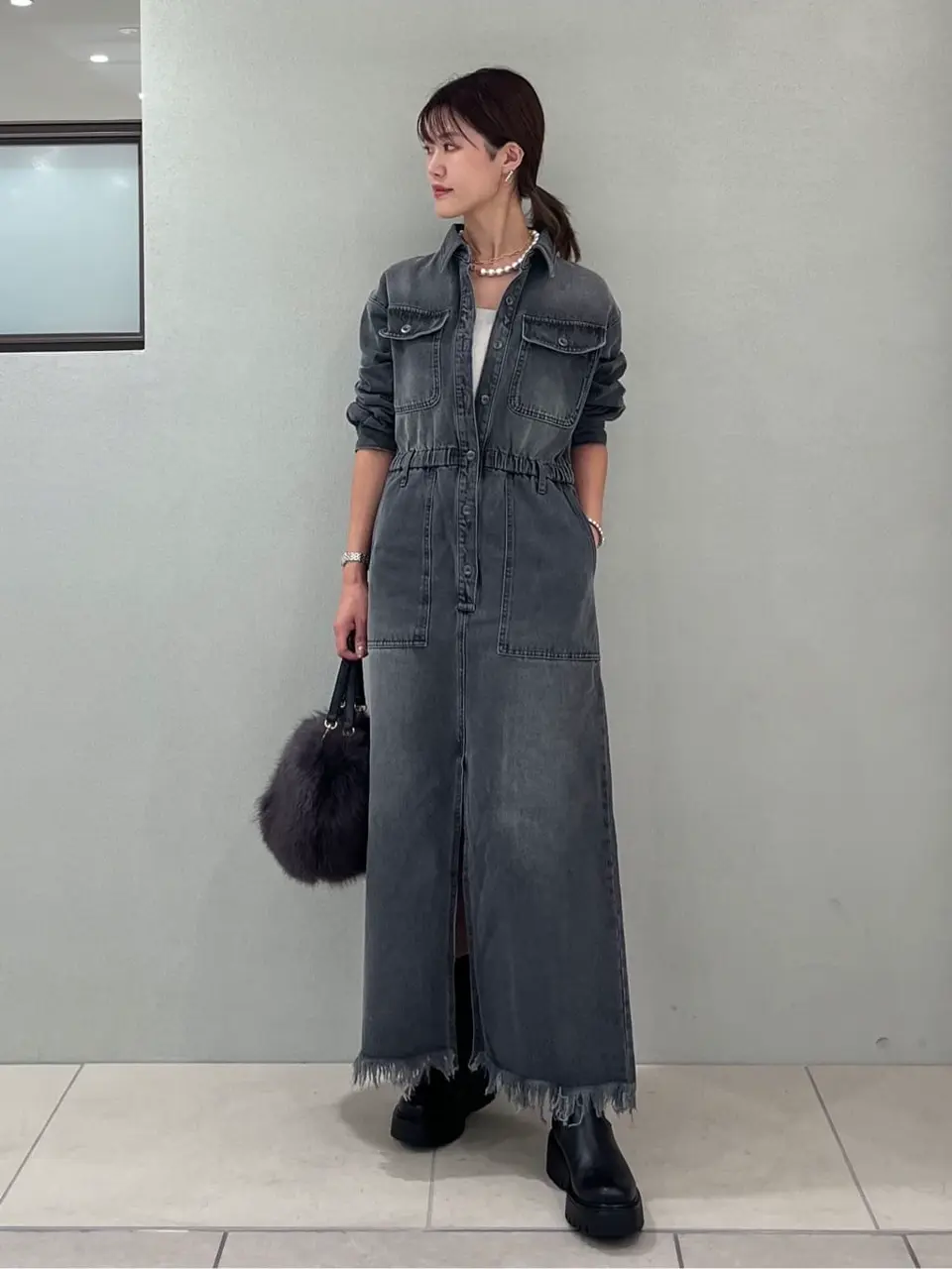 GRACE CONTINENTAL A.Kameyama コーディネート画像