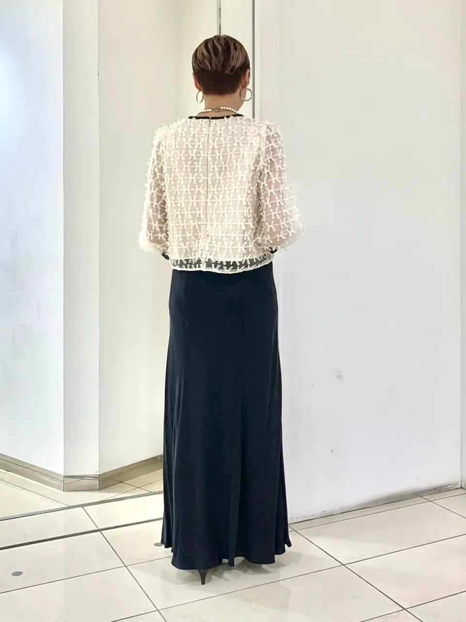 GRACE CONTINENTAL haruka iwasaki コーディネート画像