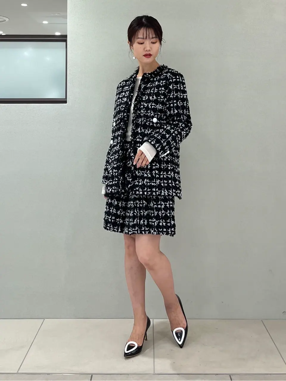 GRACE CONTINENTAL A.Kameyama コーディネート画像