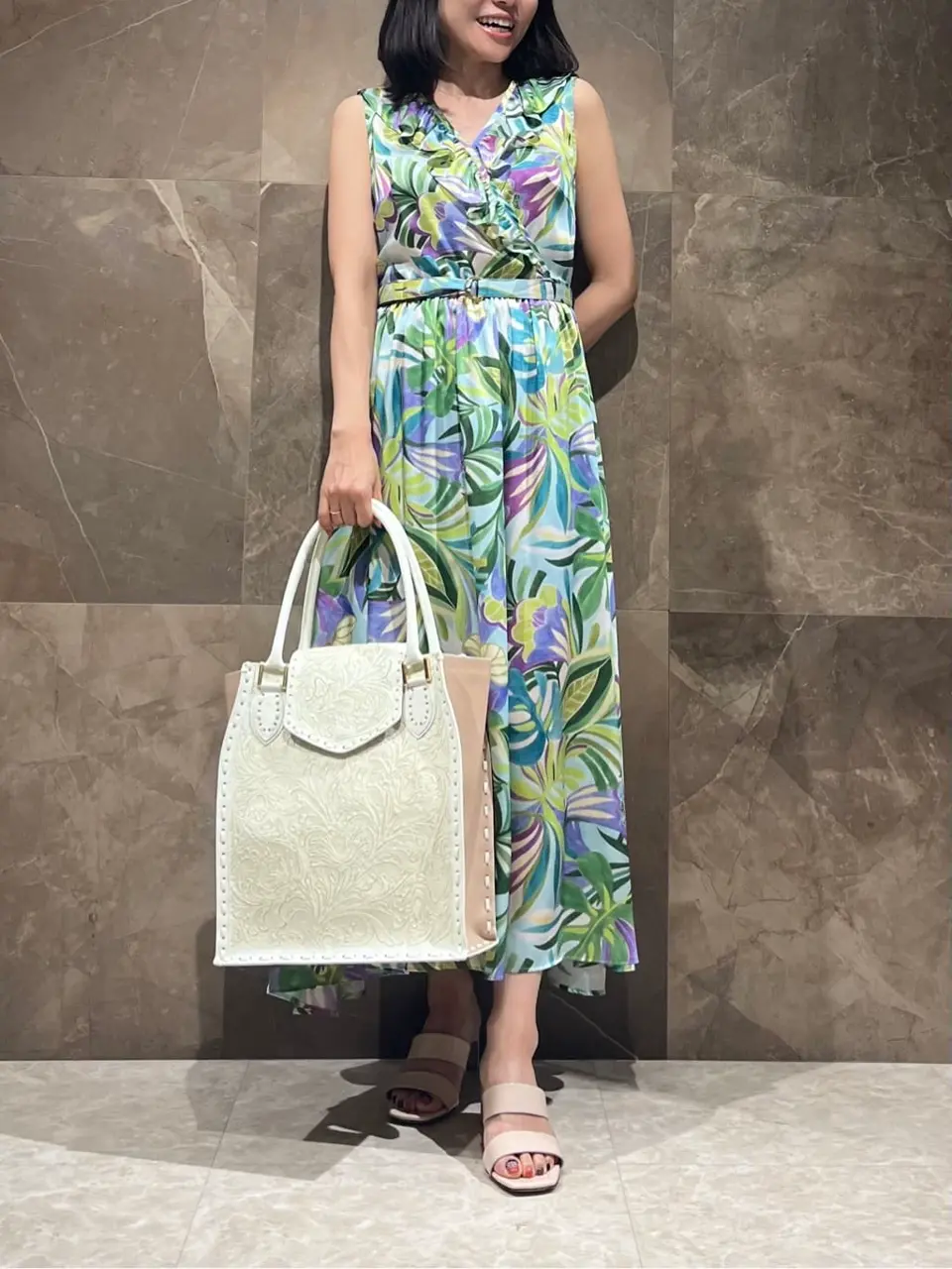 GRACE CONTINENTAL 穐山　香織 コーディネート画像