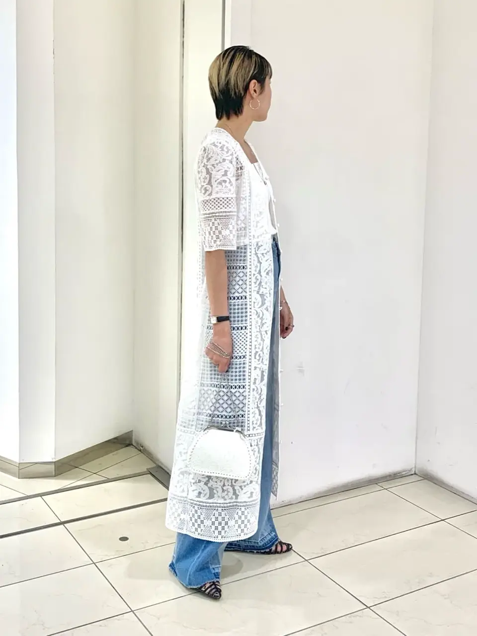 GRACE CONTINENTAL haruka iwasaki コーディネート画像