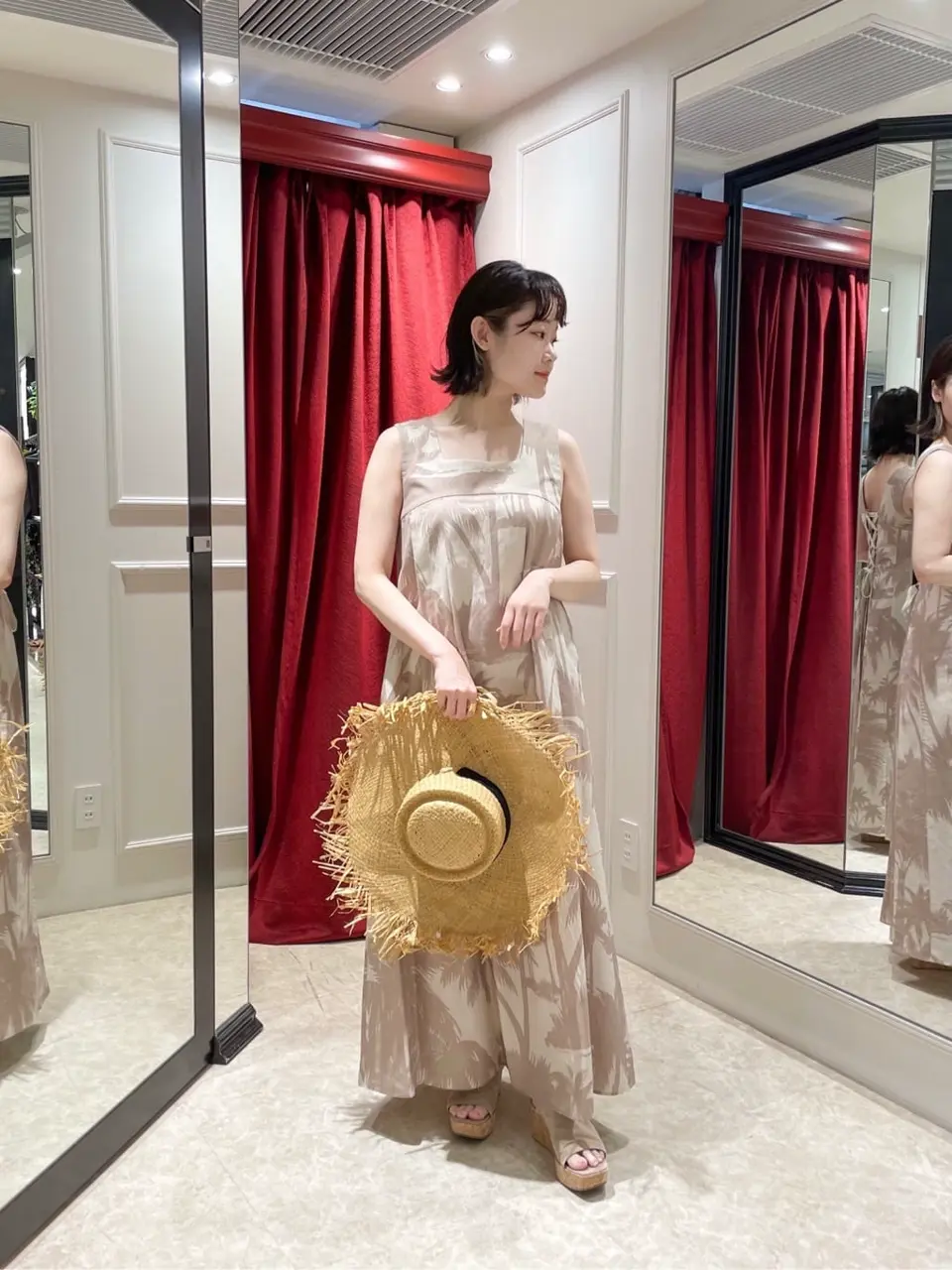 GRACE CONTINENTAL SAYUMI Nagashima コーディネート画像