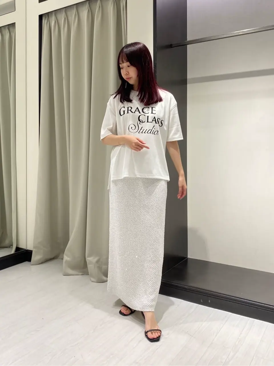 GRACE CONTINENTAL Abe コーディネート画像