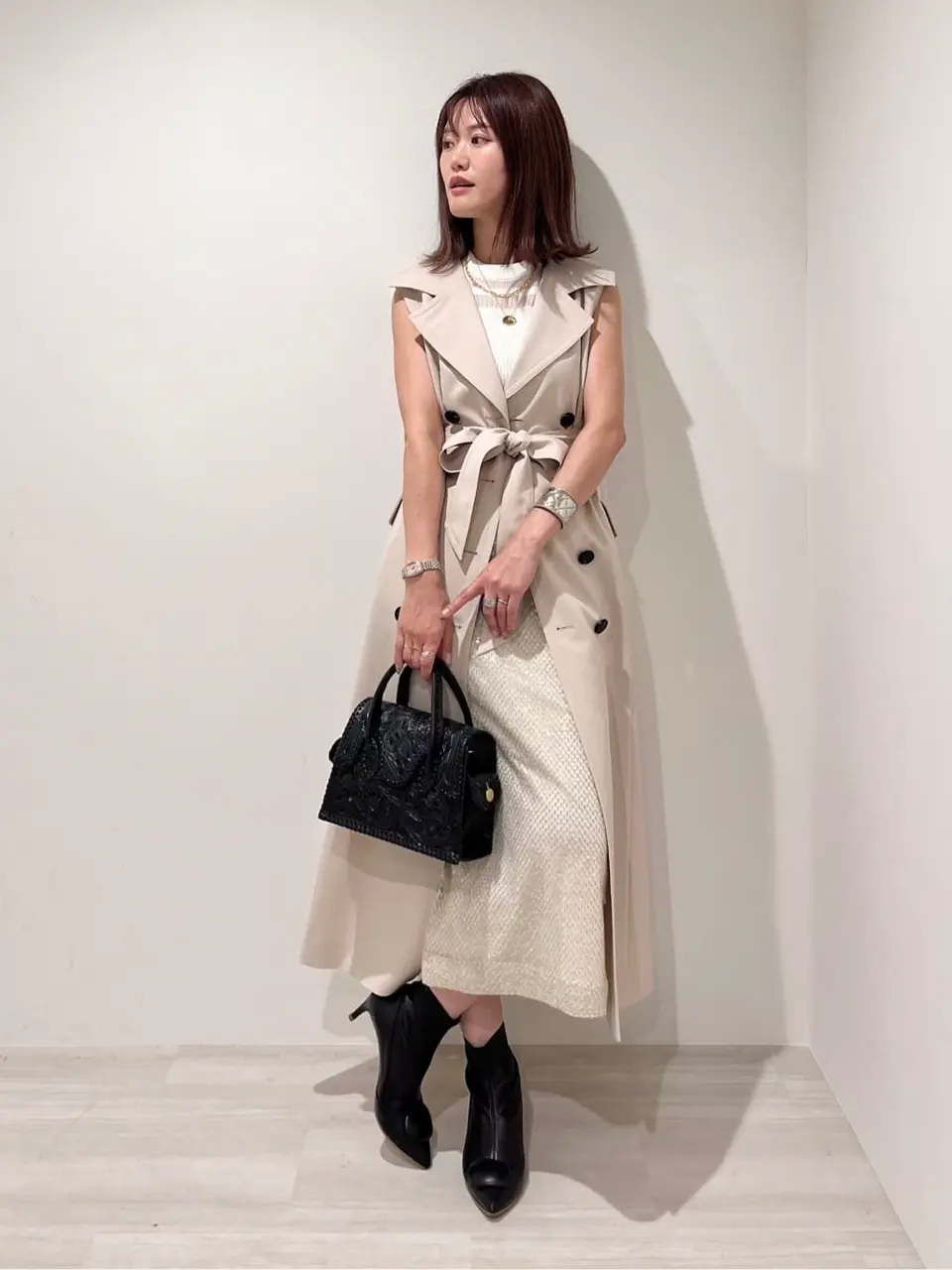 GRACE CONTINENTAL A.Kameyama コーディネート画像