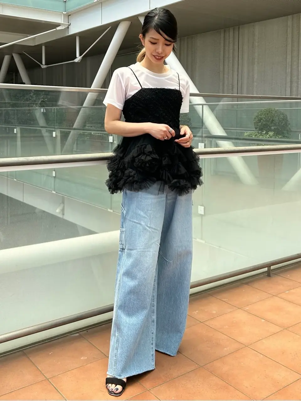 GRACE CONTINENTAL FUKUSHIMA YURIE コーディネート画像