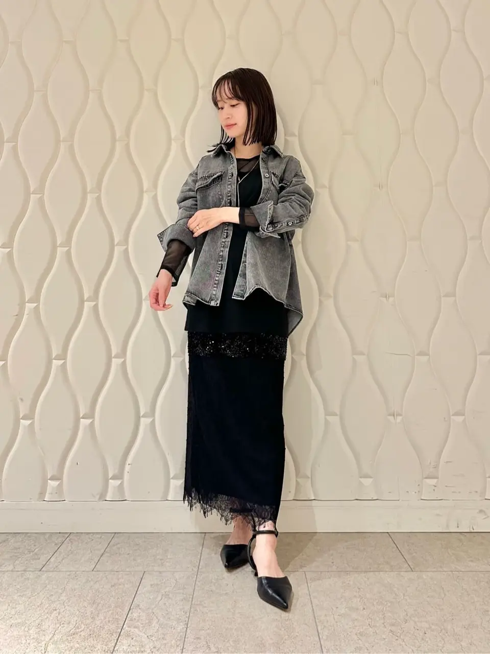 GRACE CONTINENTAL okunaka_desu コーディネート画像