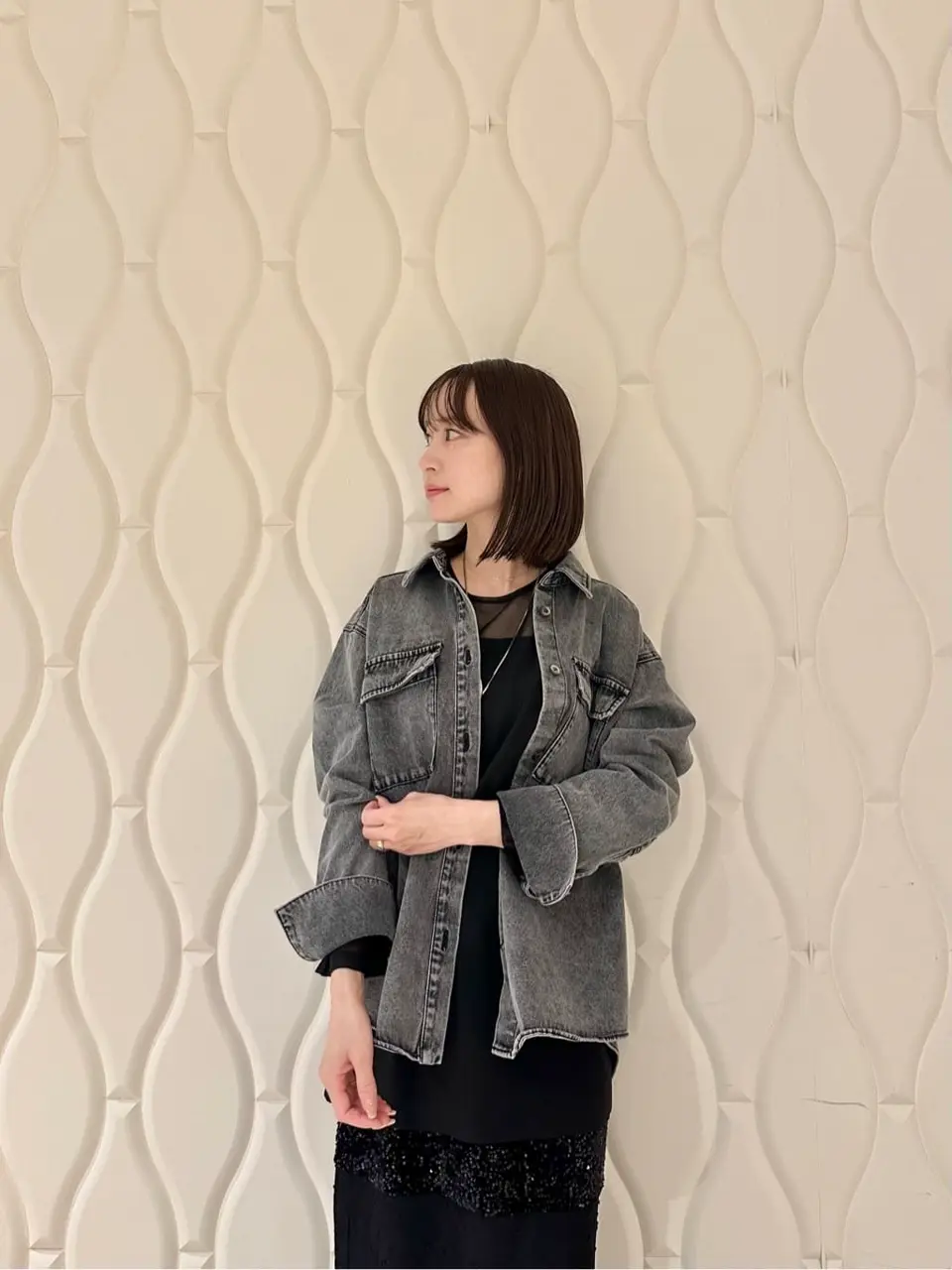 GRACE CONTINENTAL okunaka_desu コーディネート画像