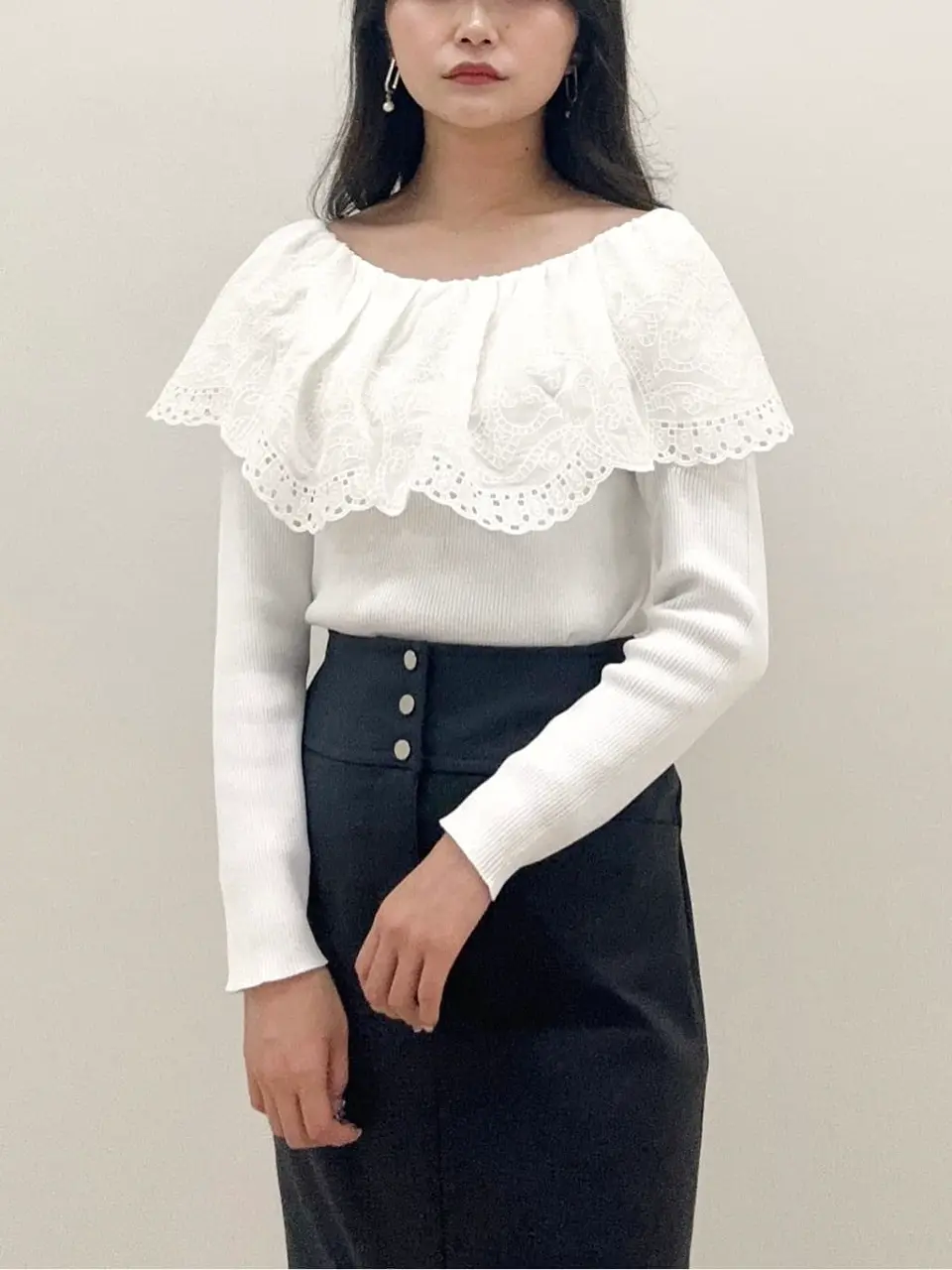 GRACE CONTINENTAL MORITA AI コーディネート画像