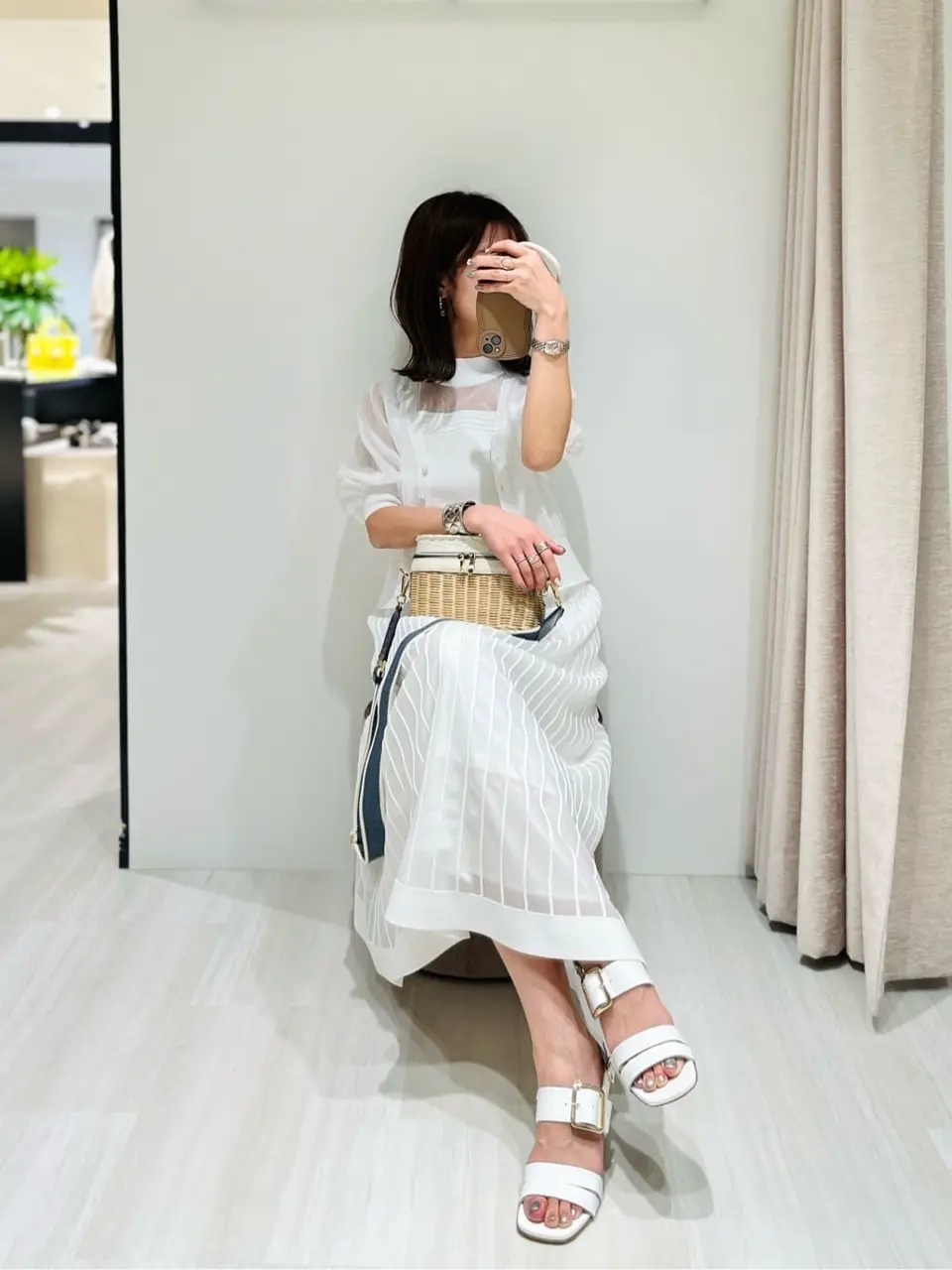 GRACE CONTINENTAL A.Kameyama コーディネート画像