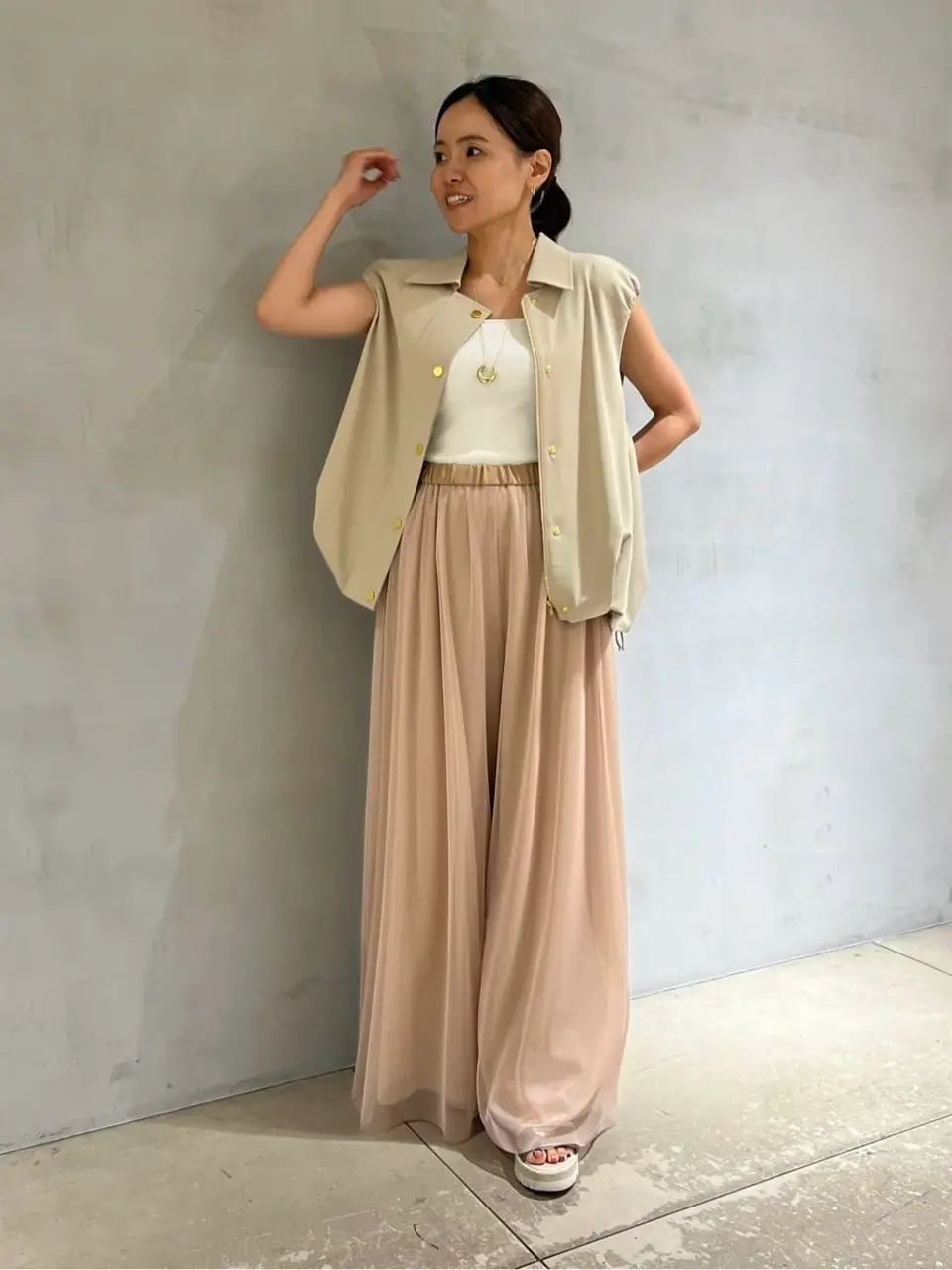 GRACE CONTINENTAL 穐山　香織 コーディネート画像