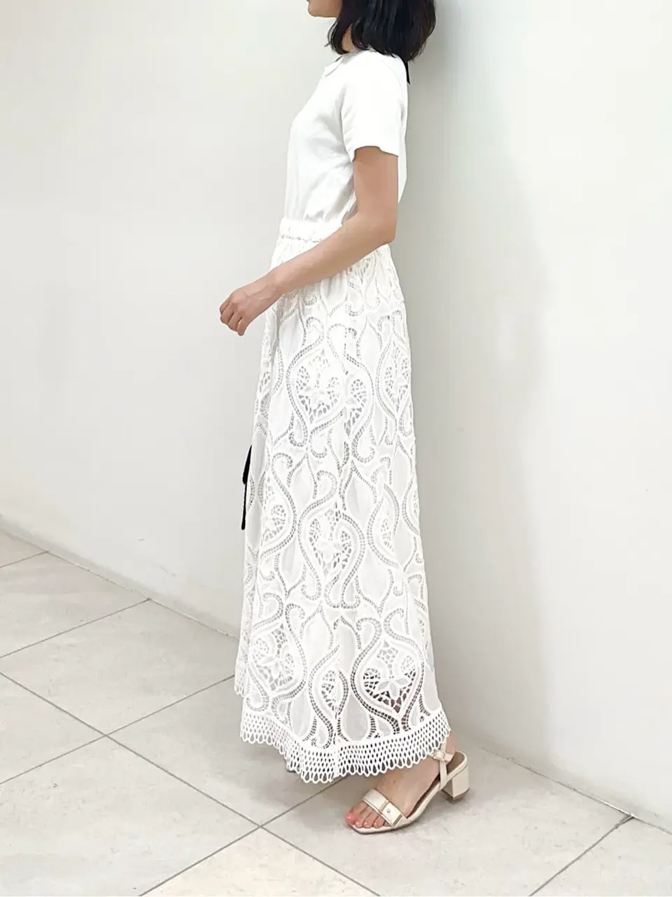 GRACE CONTINENTAL MORITA AI コーディネート画像