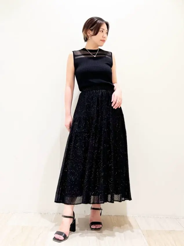 シフォンカットジャガードスカート / GRACE CONTINENTAL | GRACE