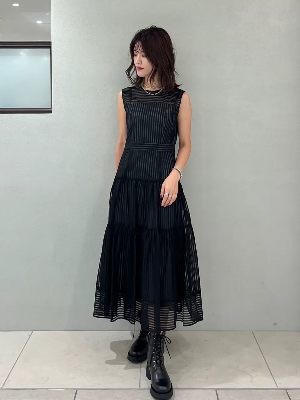 GRACE CONTINENTAL A.Kameyama コーディネート画像