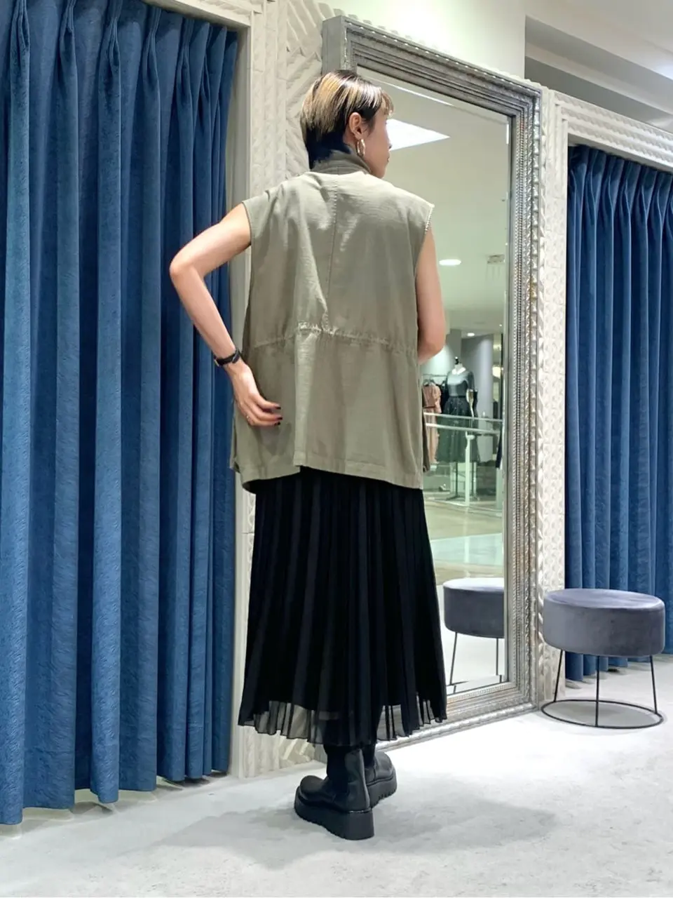 GRACE CONTINENTAL haruka iwasaki コーディネート画像