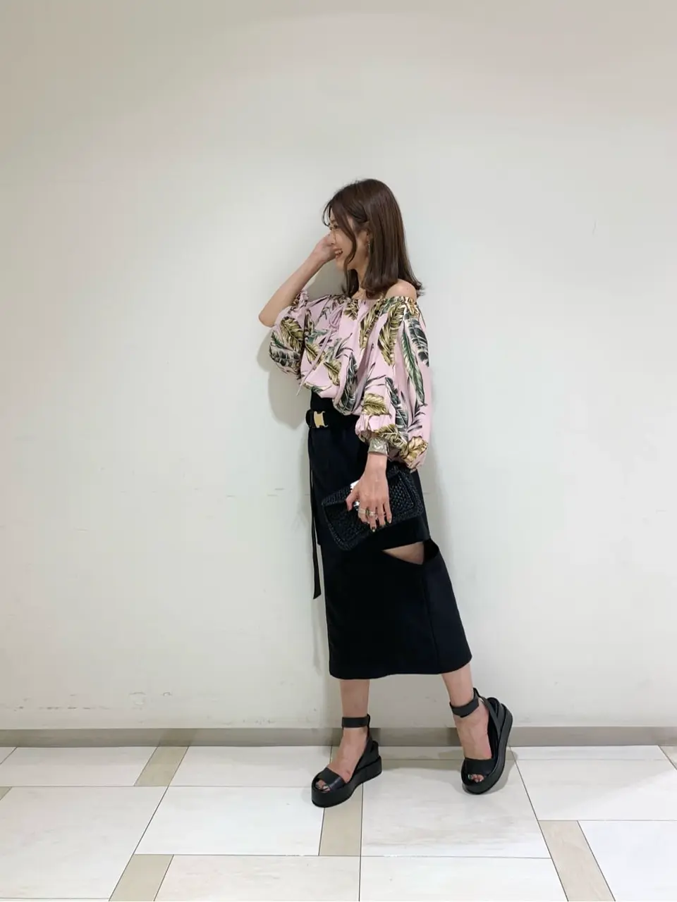 GRACE CONTINENTAL A.Kameyama コーディネート画像