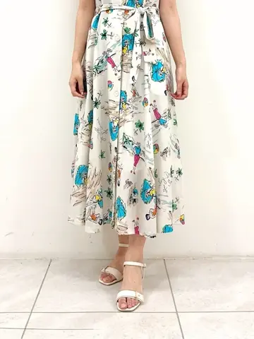 GRACE CONTINENTAL MORITA AI コーディネート画像