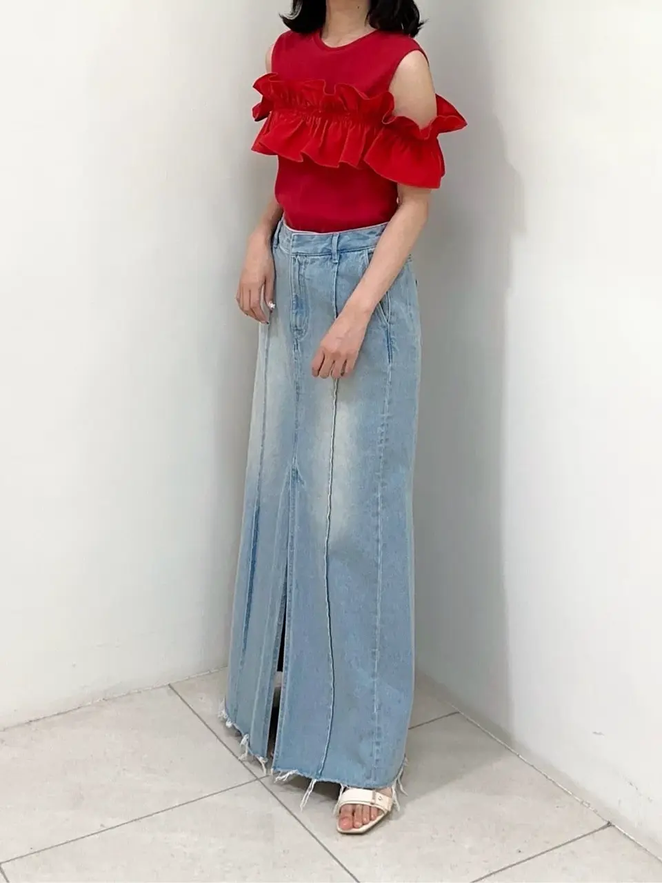 GRACE CONTINENTAL MORITA AI コーディネート画像