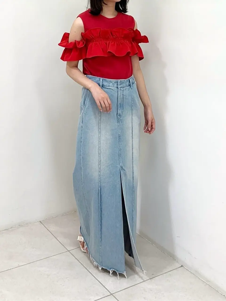 GRACE CONTINENTAL MORITA AI コーディネート画像