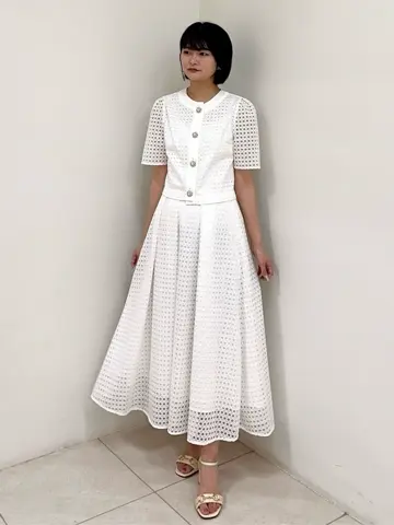 GRACE CONTINENTAL MORITA AI コーディネート画像