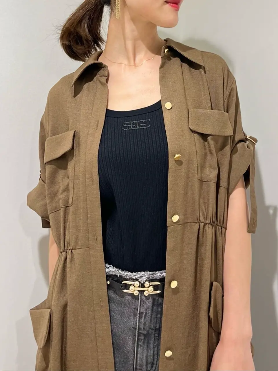 GRACE CONTINENTAL A.Kameyama コーディネート画像